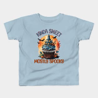 Kinda Sweet Mostly Spooky Kids T-Shirt